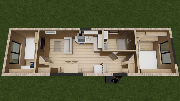 Модульный дом МодульHOME 42